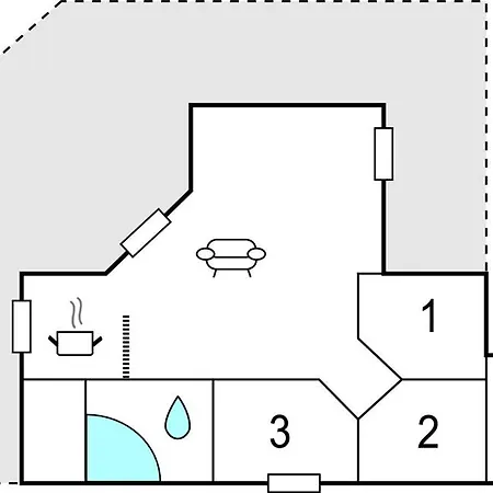 Three-bedroom In *